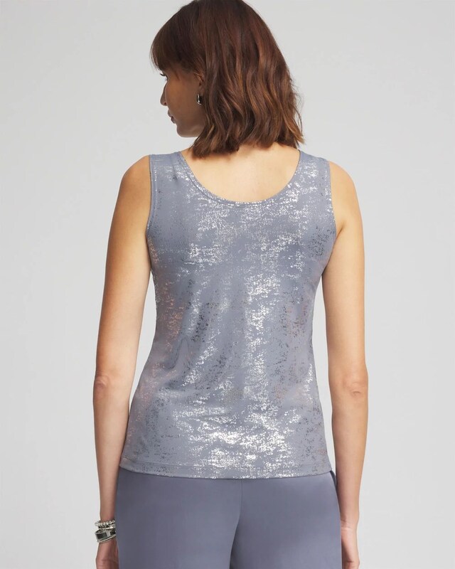 Foiled Microfiber Tank - image 3